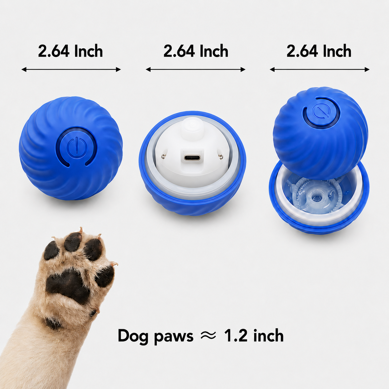 Pawzy™ Interactive Pet Ball